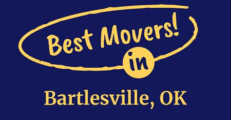bartlesville ok movers